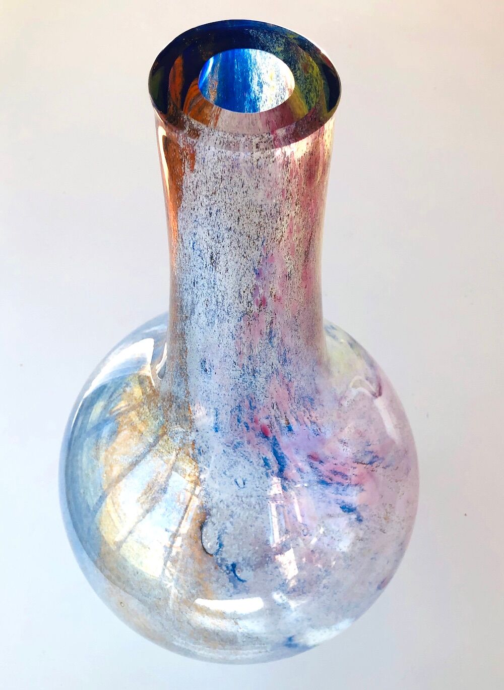 Painting Balloons, Edition of 12, ca. 60 x 30 cm, crystal glass, 2022 (ongoing)